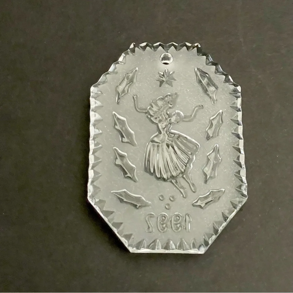1992 - Nine Ladies Dancing - 12 Days of Christmas Ornament by Waterford Crystal